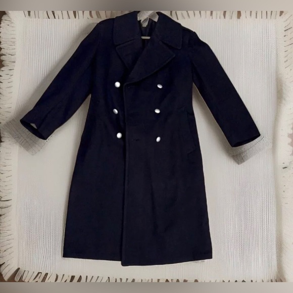 Mens Trench Coat M Mitin Antimite Definitif Paulhan Fils Montpellier French Wool - Picture 4 of 12